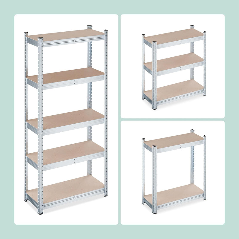2 X Heavy-Duty Shelving Unit