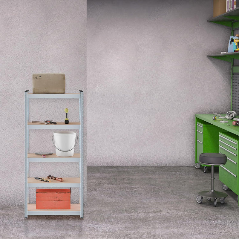 2 X Heavy-Duty Shelving Unit