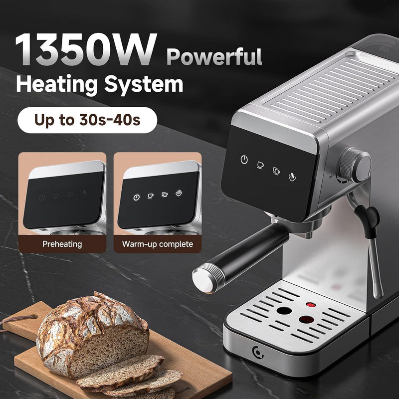 20-Bar-Professional-Espresso-Machine 1350W Coffee Machine