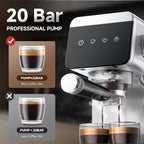 20-Bar-Professional-Espresso-Machine 1350W Coffee Machine