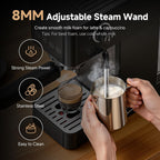 20-Bar-Professional-Espresso-Machine 1350W Coffee Machine