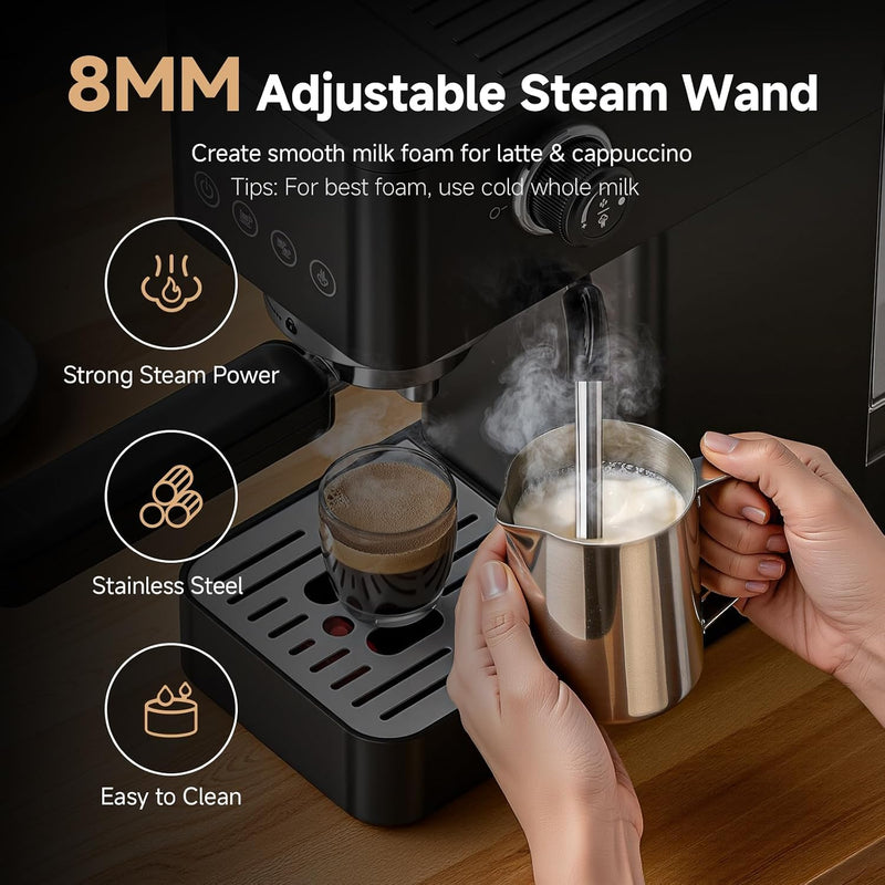 20-Bar-Professional-Espresso-Machine 1350W Coffee Machine