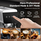 20-Bar-Professional-Espresso-Machine 1350W Coffee Machine