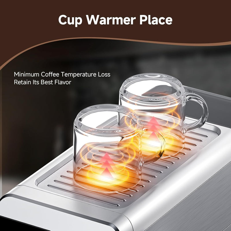 20-Bar-Professional-Espresso-Machine 1350W Coffee Machine