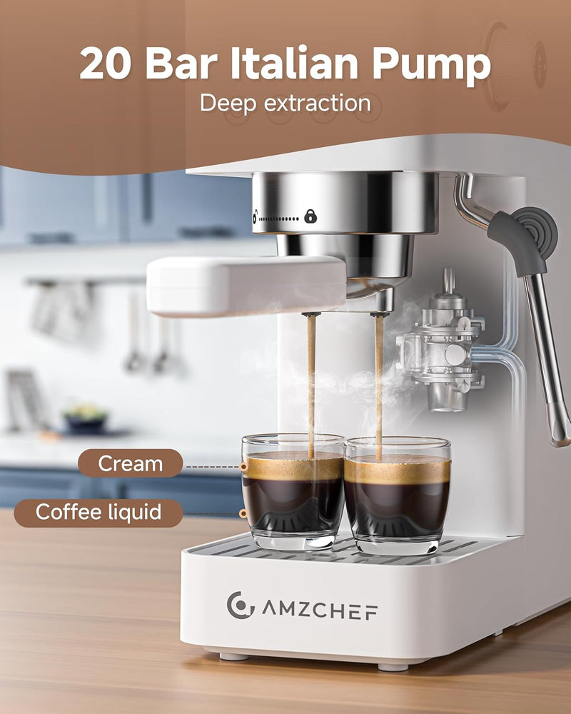 20-Bar-Professional-Espresso-Machine 1350W Coffee Machine