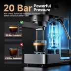 20-Bar-Professional-Espresso-Machine 1350W Coffee Machine