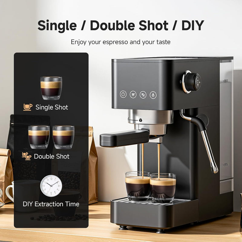20-Bar-Professional-Espresso-Machine 1350W Coffee Machine