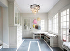 20 Inch Crystal Chandelier 3-Tier Contemporary Modern Bathroom