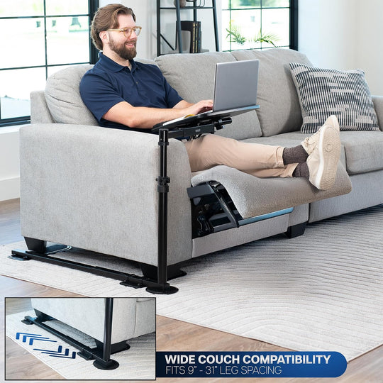 20 Inch Over Couch Swivel Table Laptop Desk