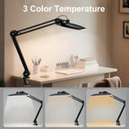 20" LED Desk Lamp with Clamp 24W Cct