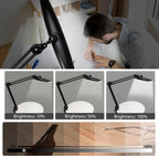 20" LED Desk Lamp with Clamp 24W Cct