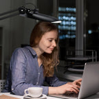 20" LED Desk Lamp with Clamp 24W Cct