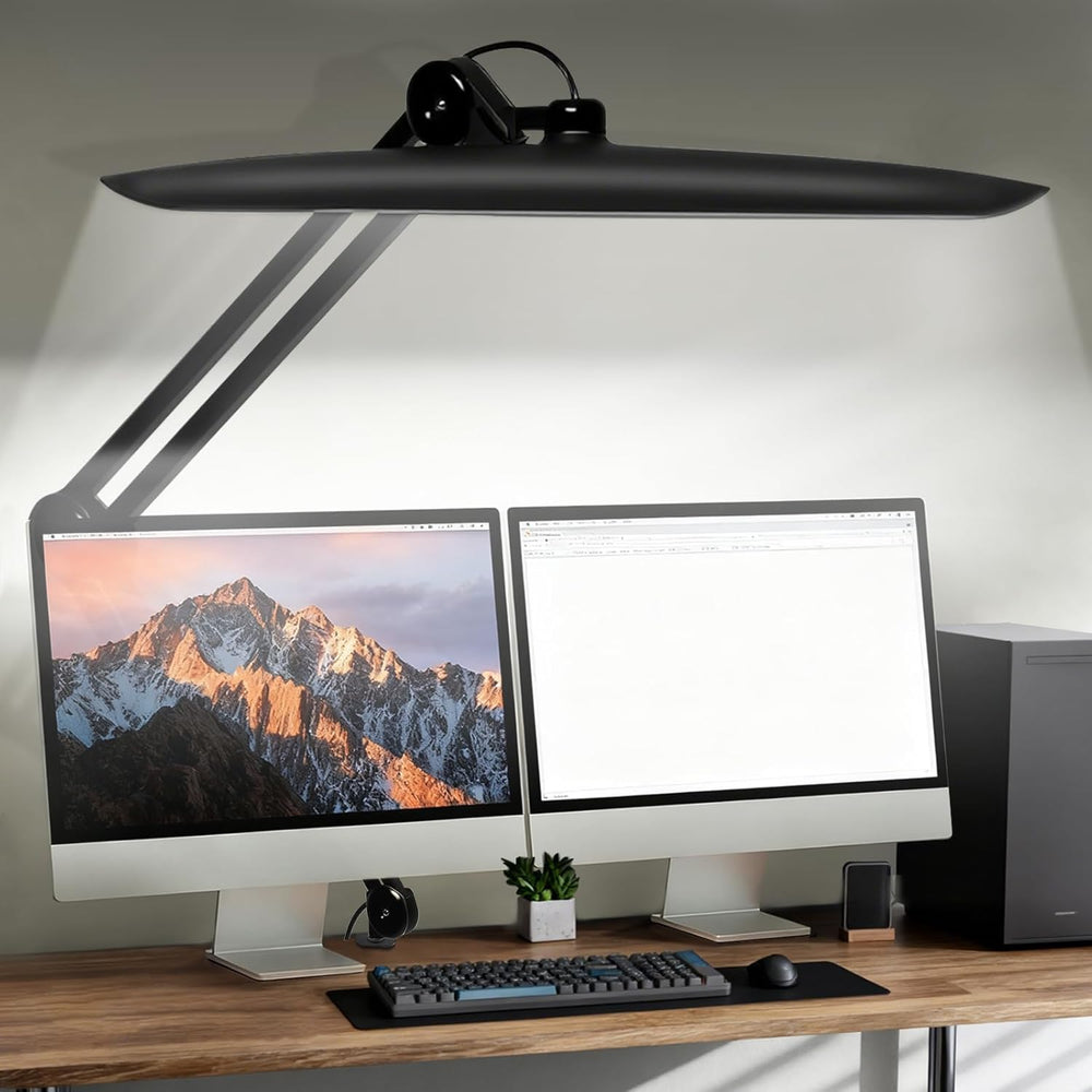 20" LED Desk Lamp with Clamp 24W Cct