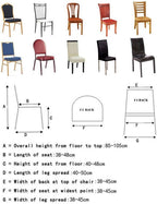 20 Pcs Universal Chair Covers Spandex Lycra Slipcovers