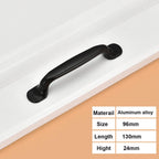 20 Units Aluminum Cabinet Door Drawer Handles Knobs