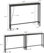 200 X 80 X 15CM Console Table