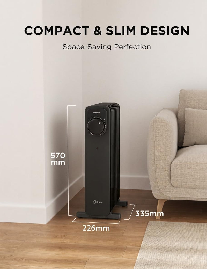 2000W Electric Heater Thermostat Remote 3 Modes 24h