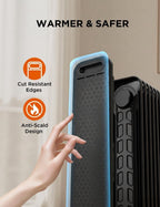2000W Electric Heater Thermostat Remote 3 Modes 24h