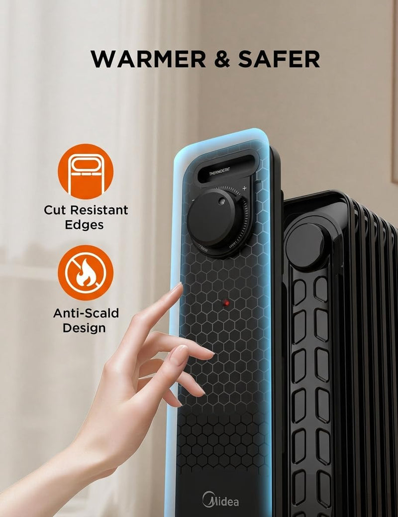 2000W Electric Heater Thermostat Remote 3 Modes 24h