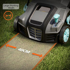 2000W Electric Lawn Scarifier and Aerator Heavy-Duty 2-In-1