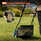 2000W Electric Lawn Scarifier and Aerator Heavy-Duty 2-In-1