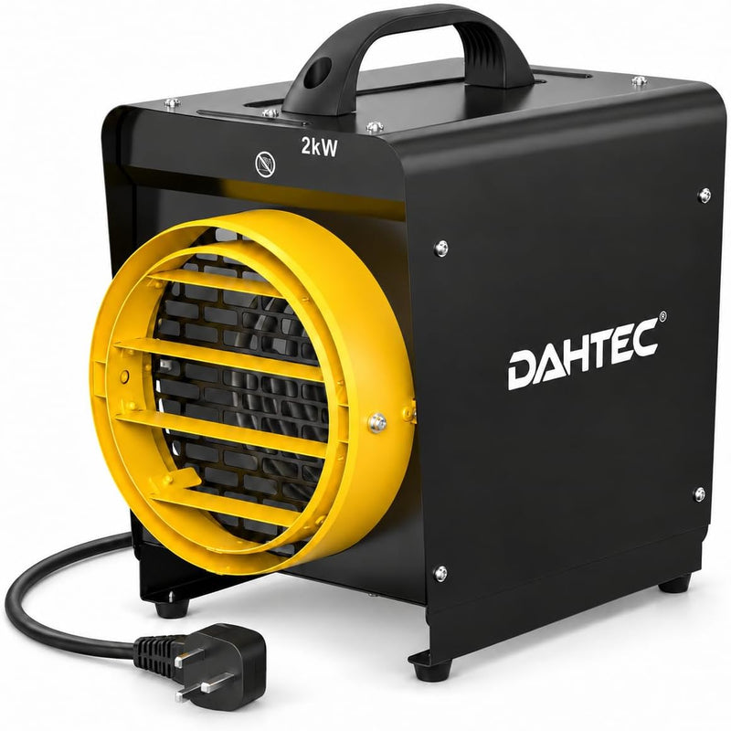 2000W Fan Heater with Thermostat for Bathroom Garage