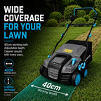2000W Lawn Scarifier and Aerator 40CM Working Width