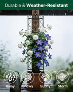 200CM Metal Garden Trellis for Climbing Plants Pack