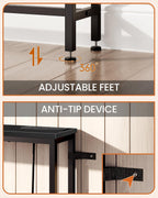 200CM Narrow Console Table with Power Outlet