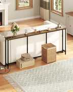 200CM Narrow Console Table with Power Outlet