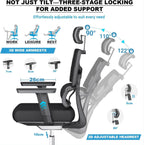 200KG 440lbs Heavy Duty Ergonomic Office Chair Big