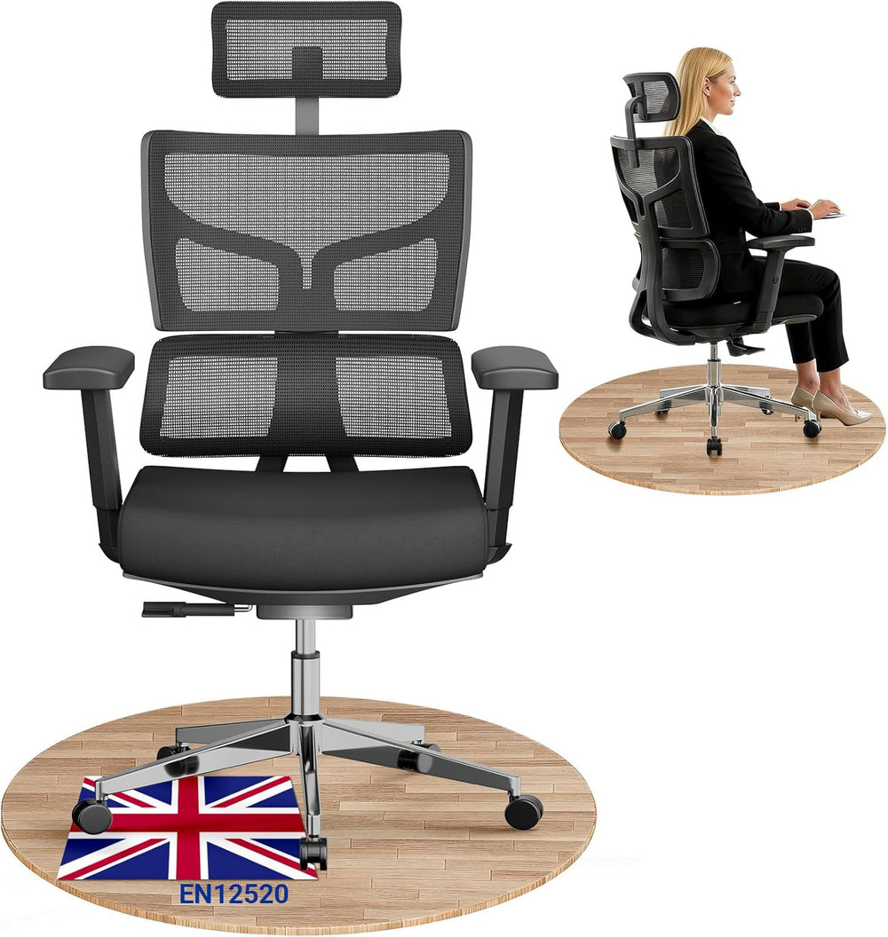 200KG 440lbs Heavy Duty Ergonomic Office Chair Big