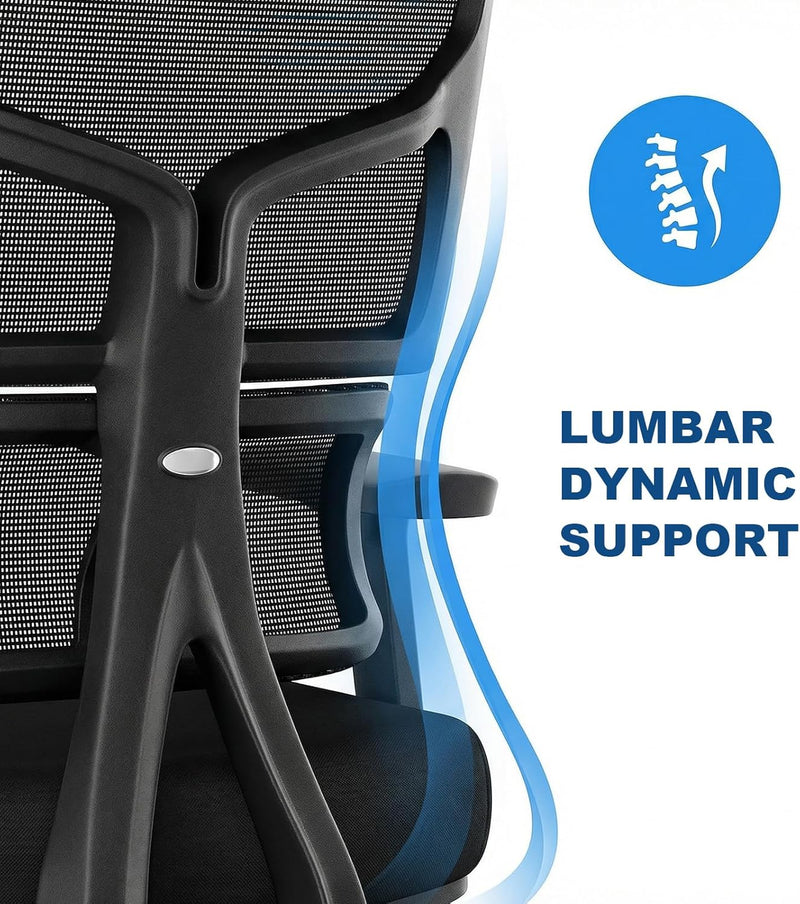 200KG 440lbs Heavy Duty Ergonomic Office Chair Big