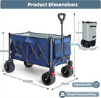 200L Festival Trolley on Wheels 200KG Folding Wagon