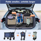 200L Festival Trolley on Wheels 200KG Folding Wagon