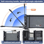 200L Festival Trolley on Wheels 200KG Folding Wagon