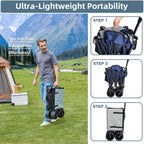 200L Festival Trolley on Wheels 200KG Folding Wagon