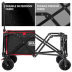 200L Festival Trolley on Wheels with Brakes Folding