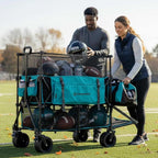 200L Folding Camping Festival Trolley on Wheels