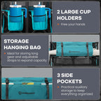 200L Folding Camping Festival Trolley on Wheels