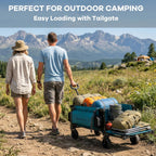 200L Folding Camping Festival Trolley on Wheels