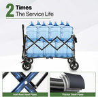 200L Folding Festival Trolley on Wheels 150KG