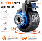 200L Folding Festival Trolley on Wheels 150KG