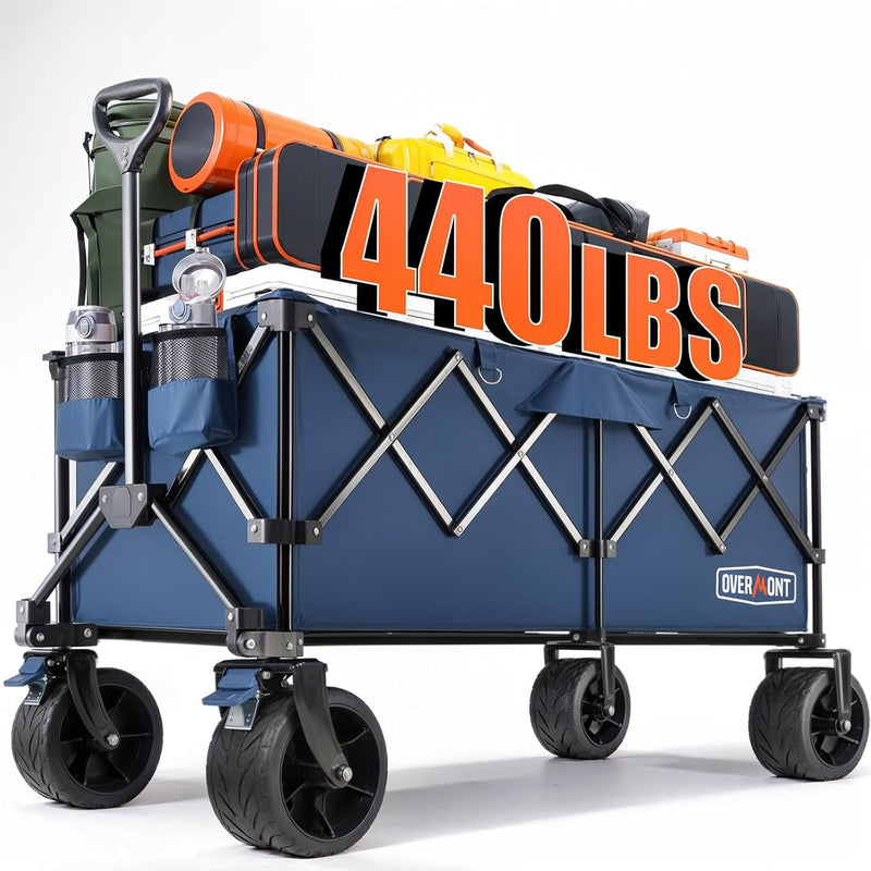 200L Folding Festival Trolley on Wheels 150KG