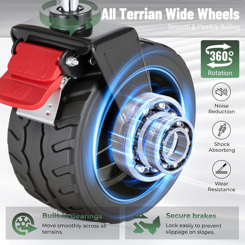 200L Folding Festival Trolley on Wheels 150KG