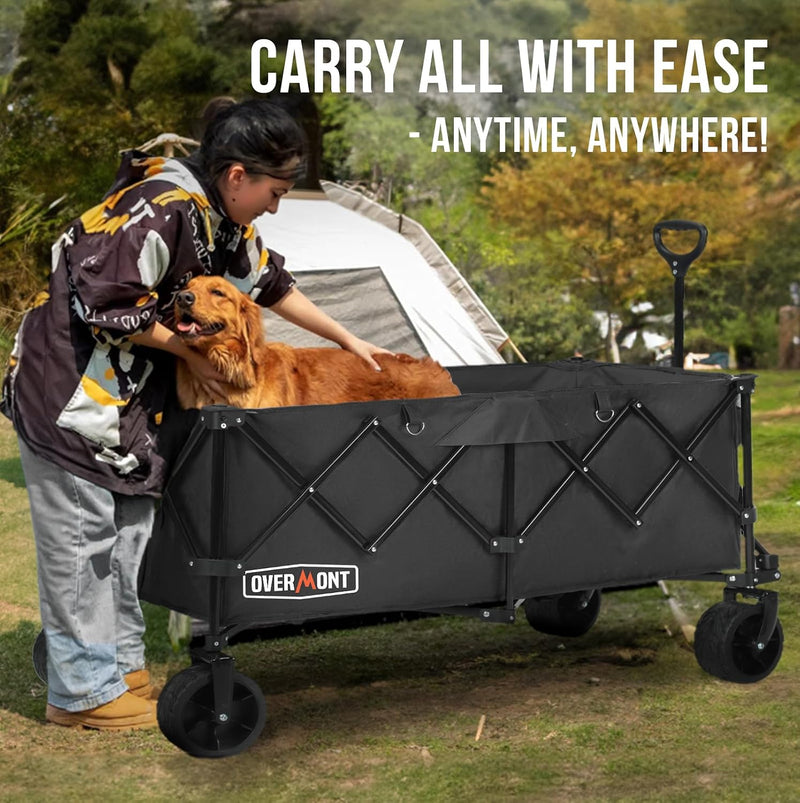 200L Folding Festival Trolley on Wheels 150KG