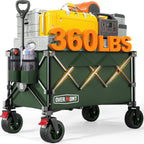 200L Folding Festival Trolley on Wheels 150KG