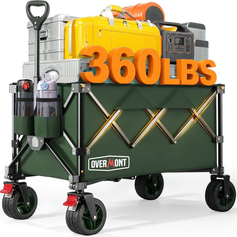 200L Folding Festival Trolley on Wheels 150KG