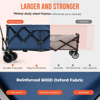 200L Folding Festival Trolley on Wheels 150KG