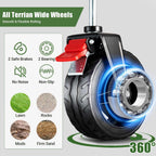 200L Folding Festival Trolley on Wheels